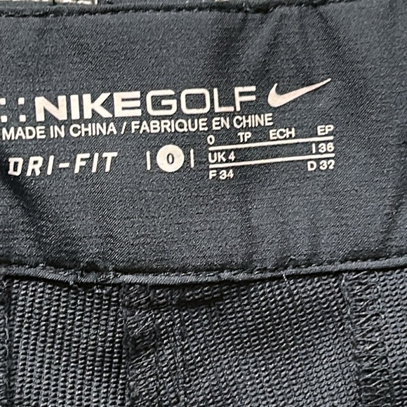 NIKEGOLF Black DriFit Pants -Women's size 0 - Picture 6 of 11